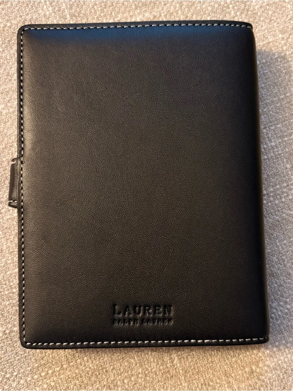 Vintage 2004 Lauren Ralph Lauren Mini Agenda Black New Old Stock in Box